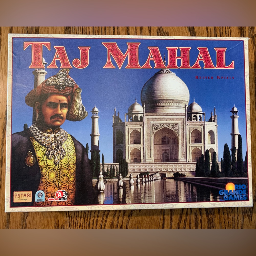 Taj Mahal Board Game by Reiner Knizia Rio Grande Games
